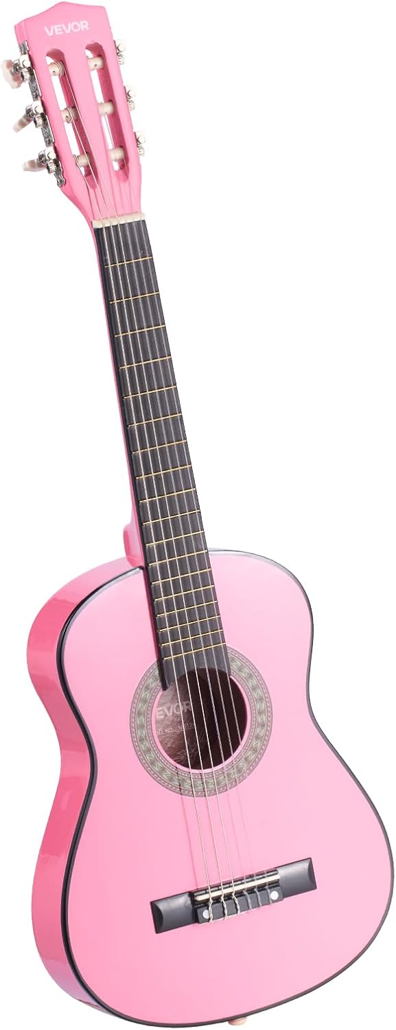 VEVOR Classical Guitar Starter Kit, Nylon - Close-up