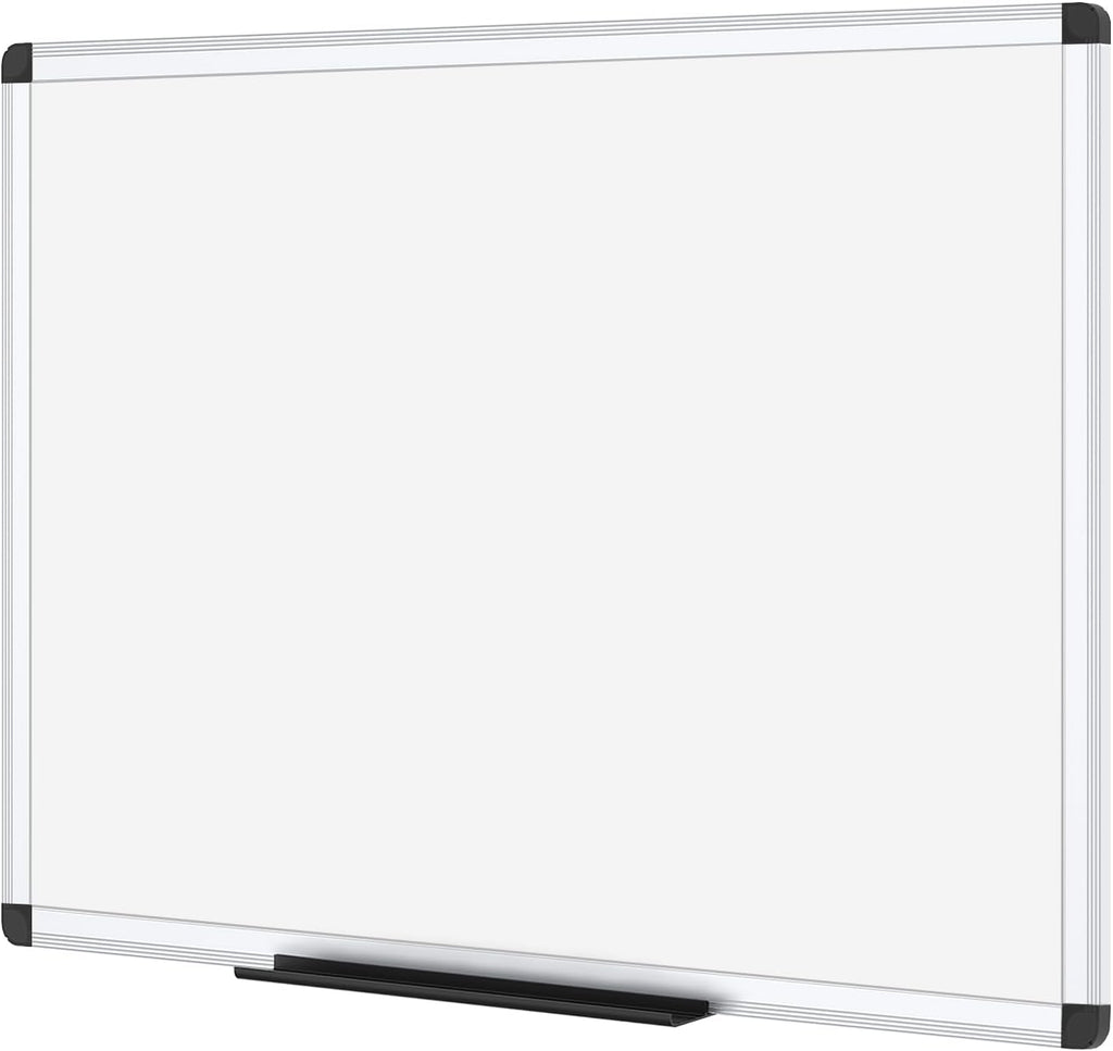 VIZ-PRO Magnetic Dry Erase Board, 36x24 In