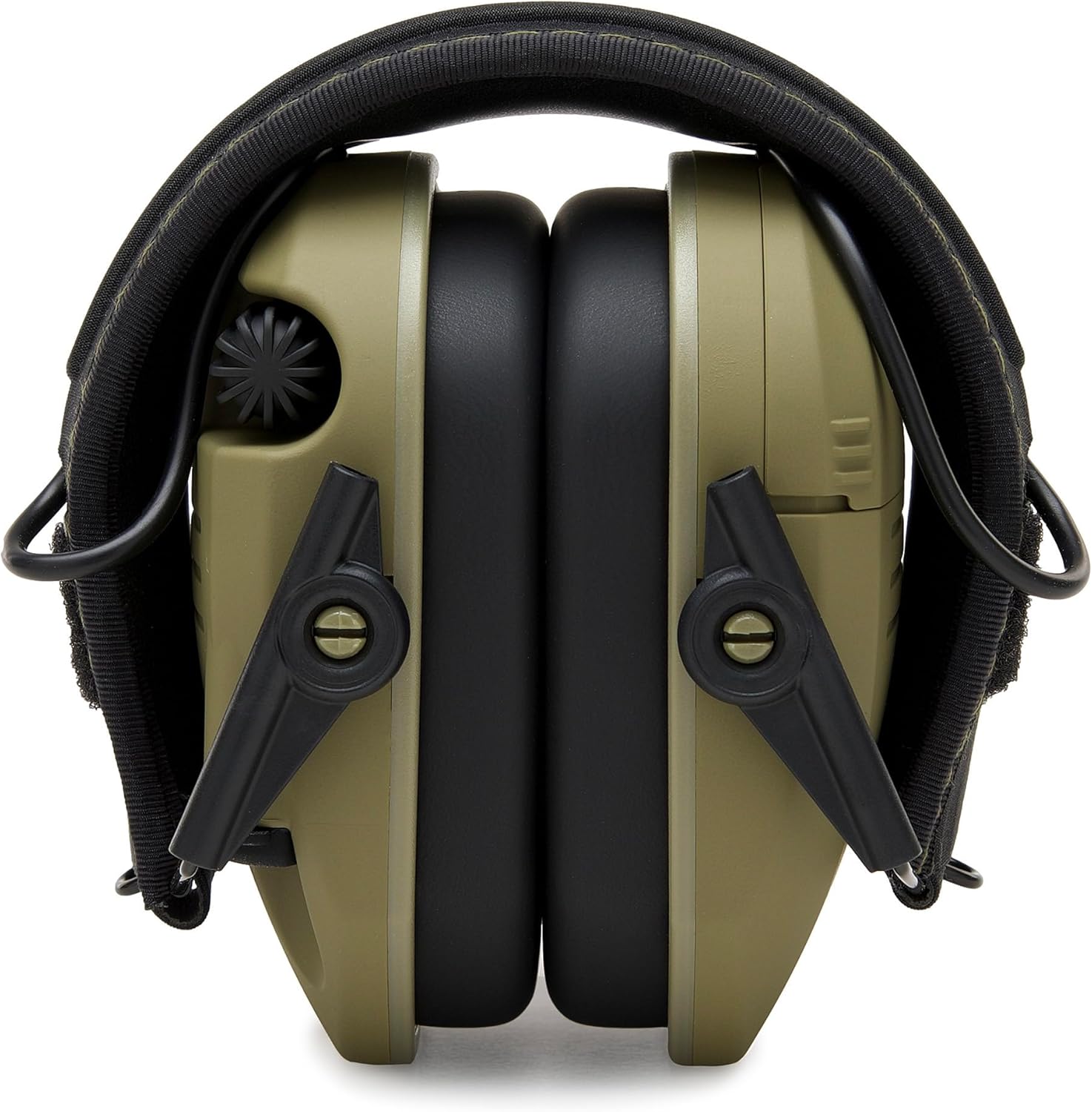 Walker's Razor Slim Electronic Earmuffs - In use