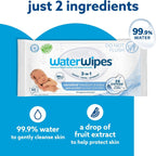 WaterWipes Sensitive+ Baby Wipes, 720 Ct - Size reference