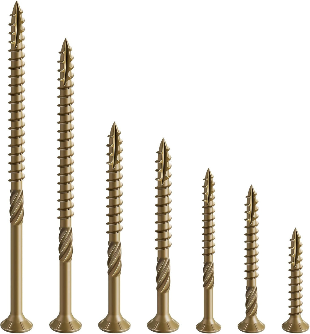 Wensilon No.10 x 3in Deck Screws, 137 Pc - Alternate angle