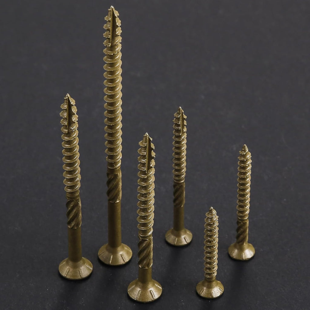 Wensilon No.10 x 3in Deck Screws, 137 Pc - In use