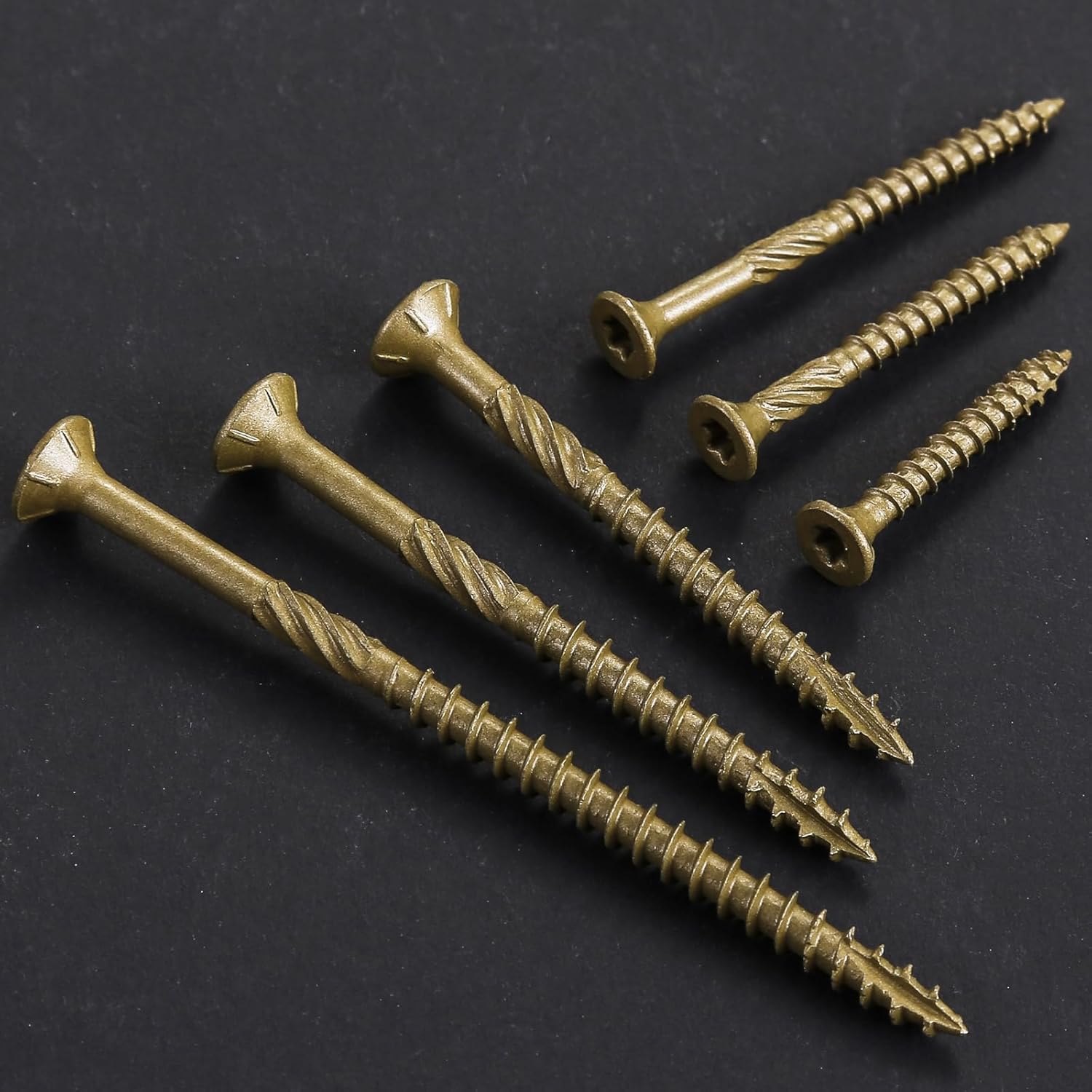 Wensilon No.10 x 3in Deck Screws, 137 Pc - Packaging