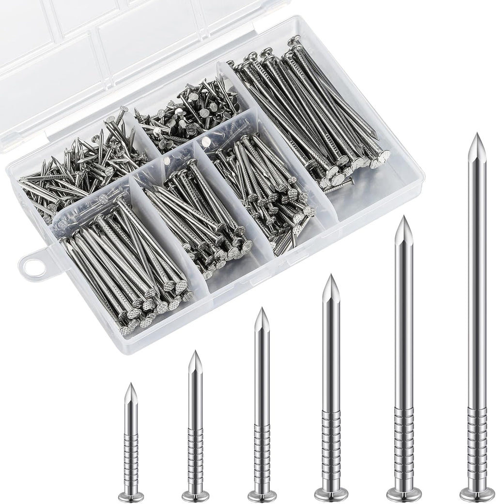 Wensilon 430 Pc Stainless Steel Nails Kit