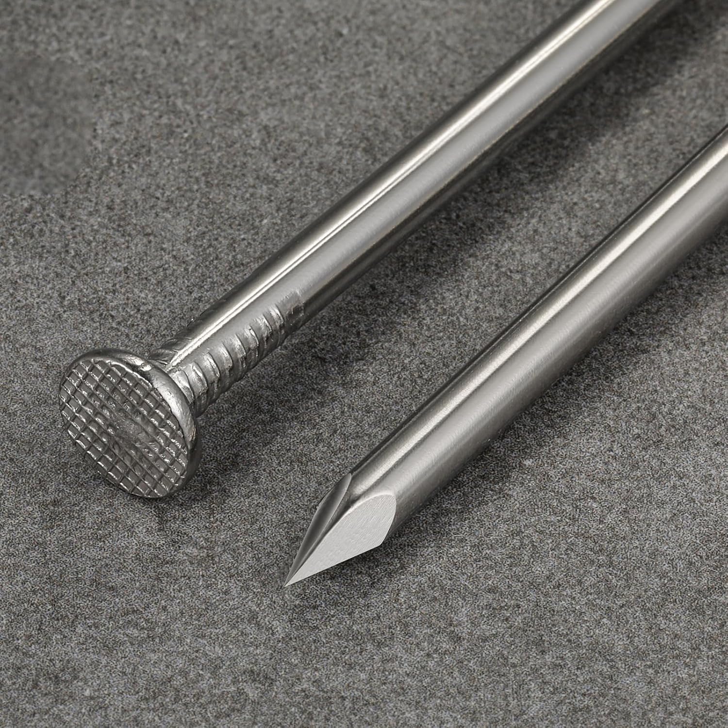 Wensilon 430 Pc Stainless Steel Nails Kit - Close-up