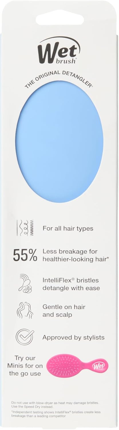 Wet Brush Detangler for Curly Thick Hair - Close-up