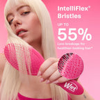 Wet Brush Detangler for Curly Thick Hair - In use