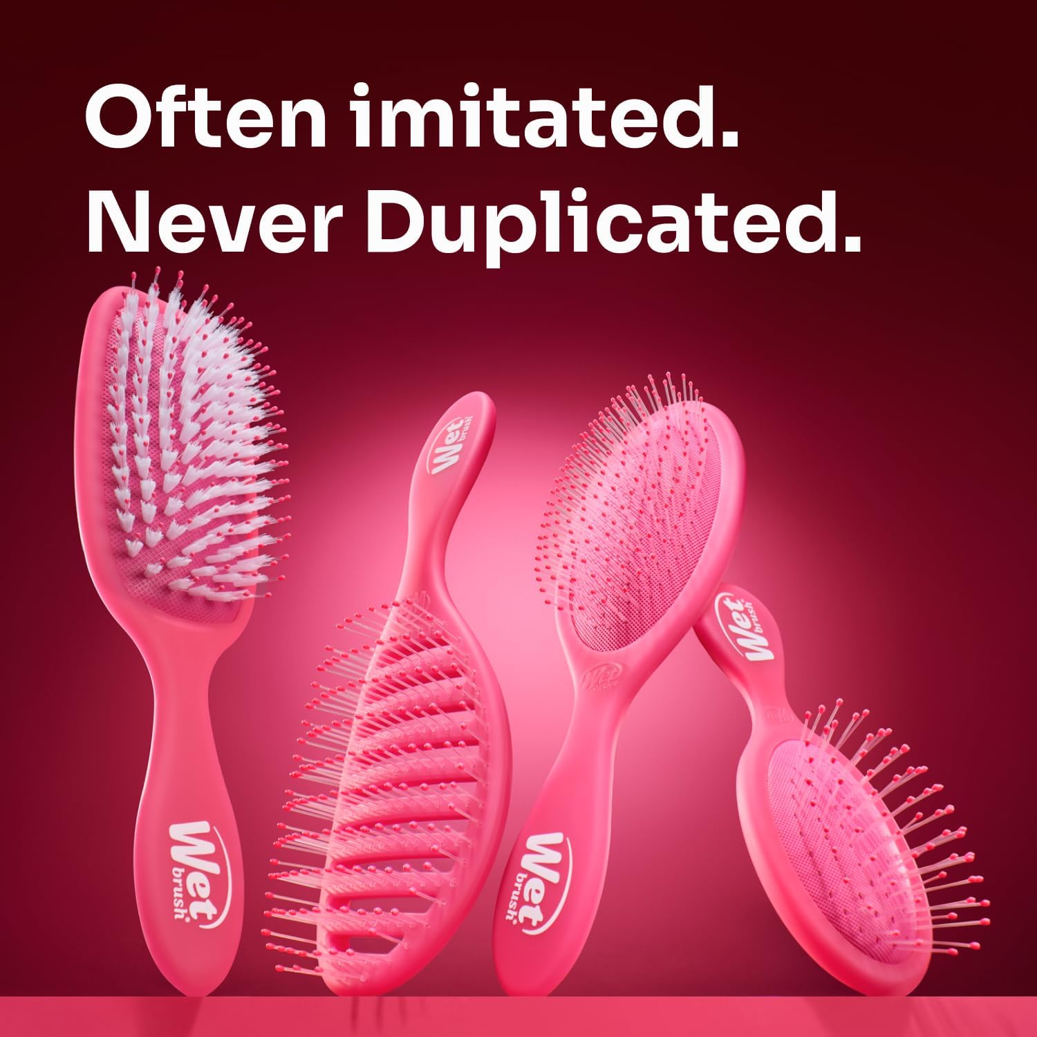 Wet Brush Detangler for Curly Thick Hair - Feature highlight