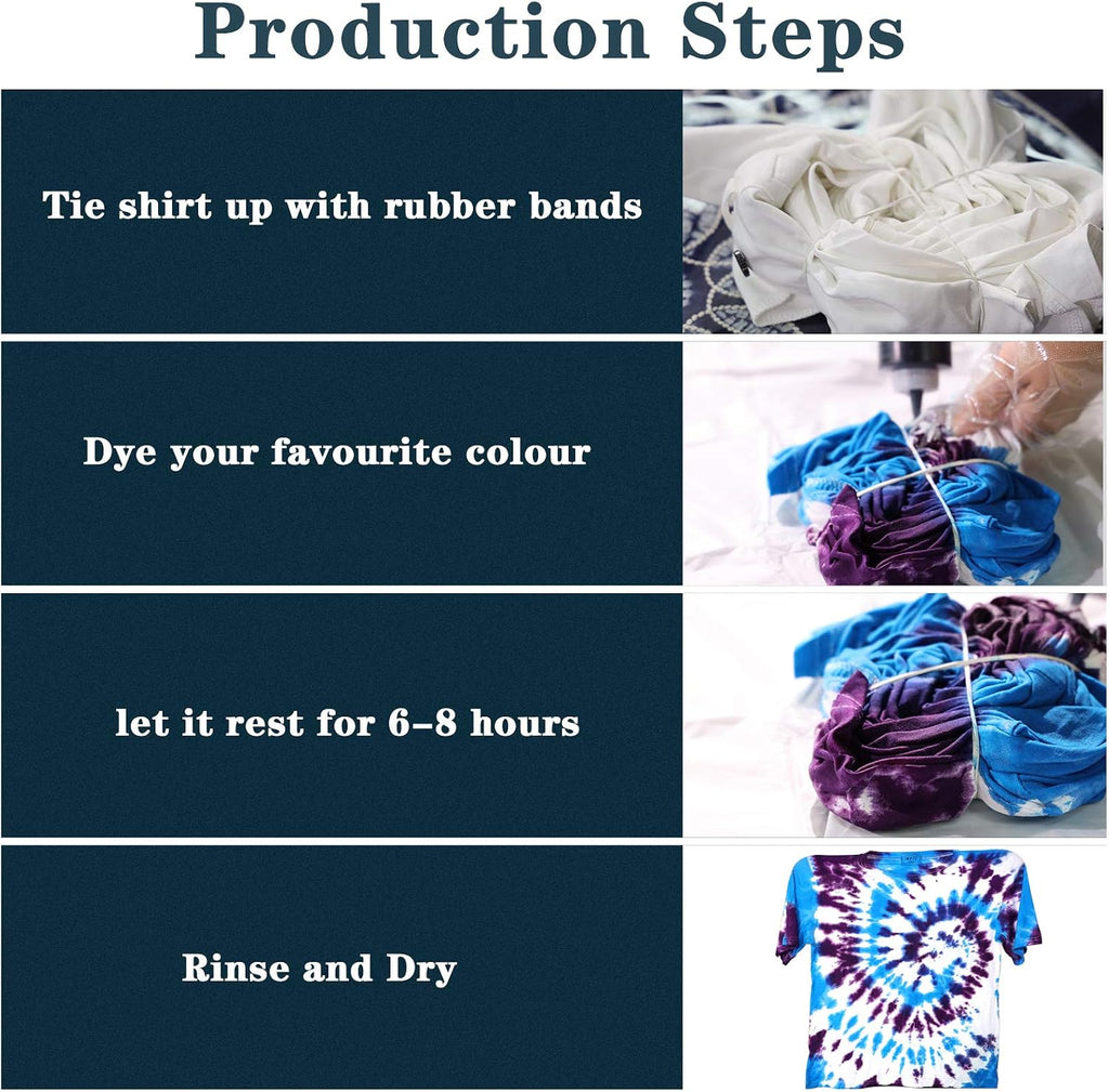 Winsons Tie Dye Kit, 8 Colors - Size reference