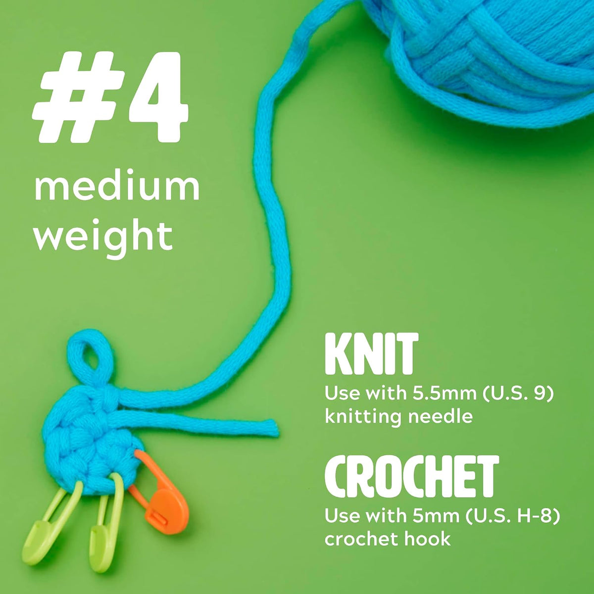 Woobles Easy Peasy Yarn for Beginners - Detail view
