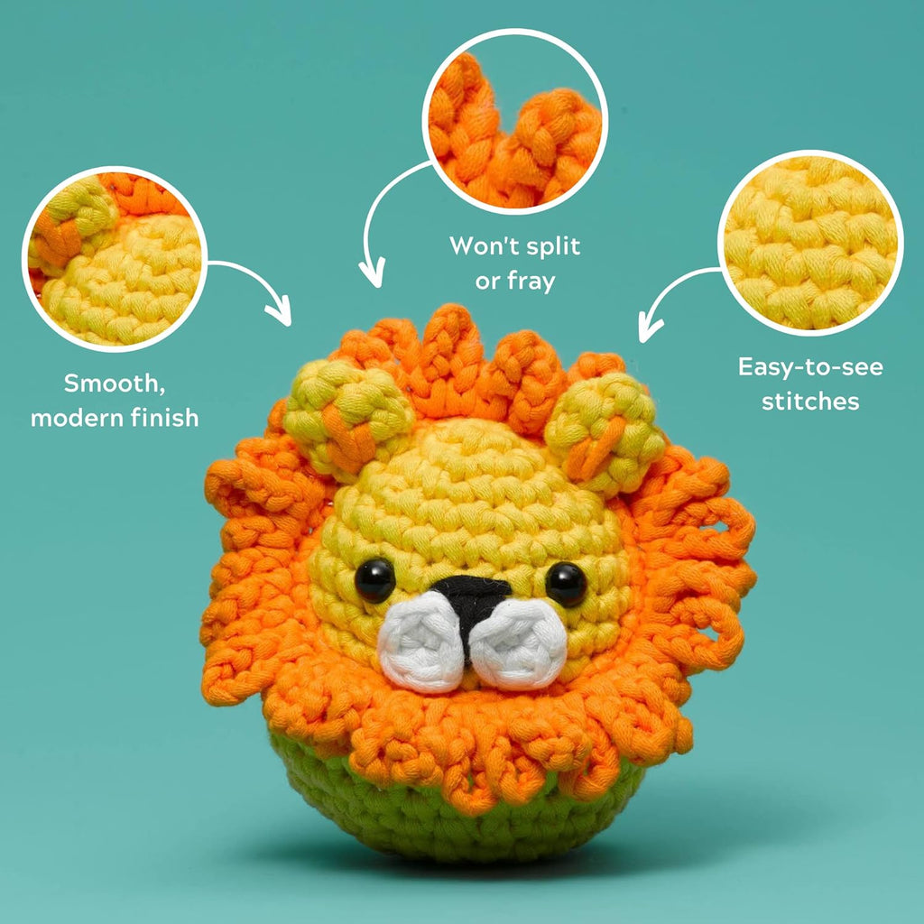 Woobles Easy Peasy Yarn for Beginners - Alternate angle