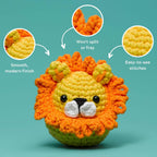 Woobles Easy Peasy Yarn for Beginners - Alternate angle