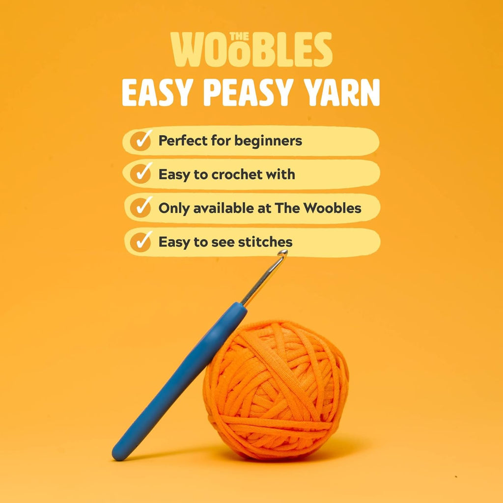 Woobles Easy Peasy Yarn for Beginners - Size reference