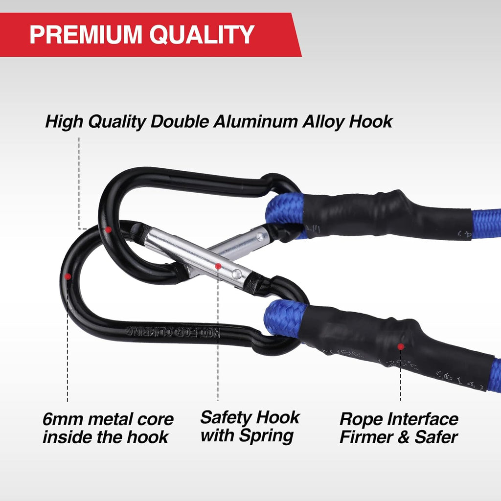 Workpro 24in Bungee Cords, 4-Pack - In use