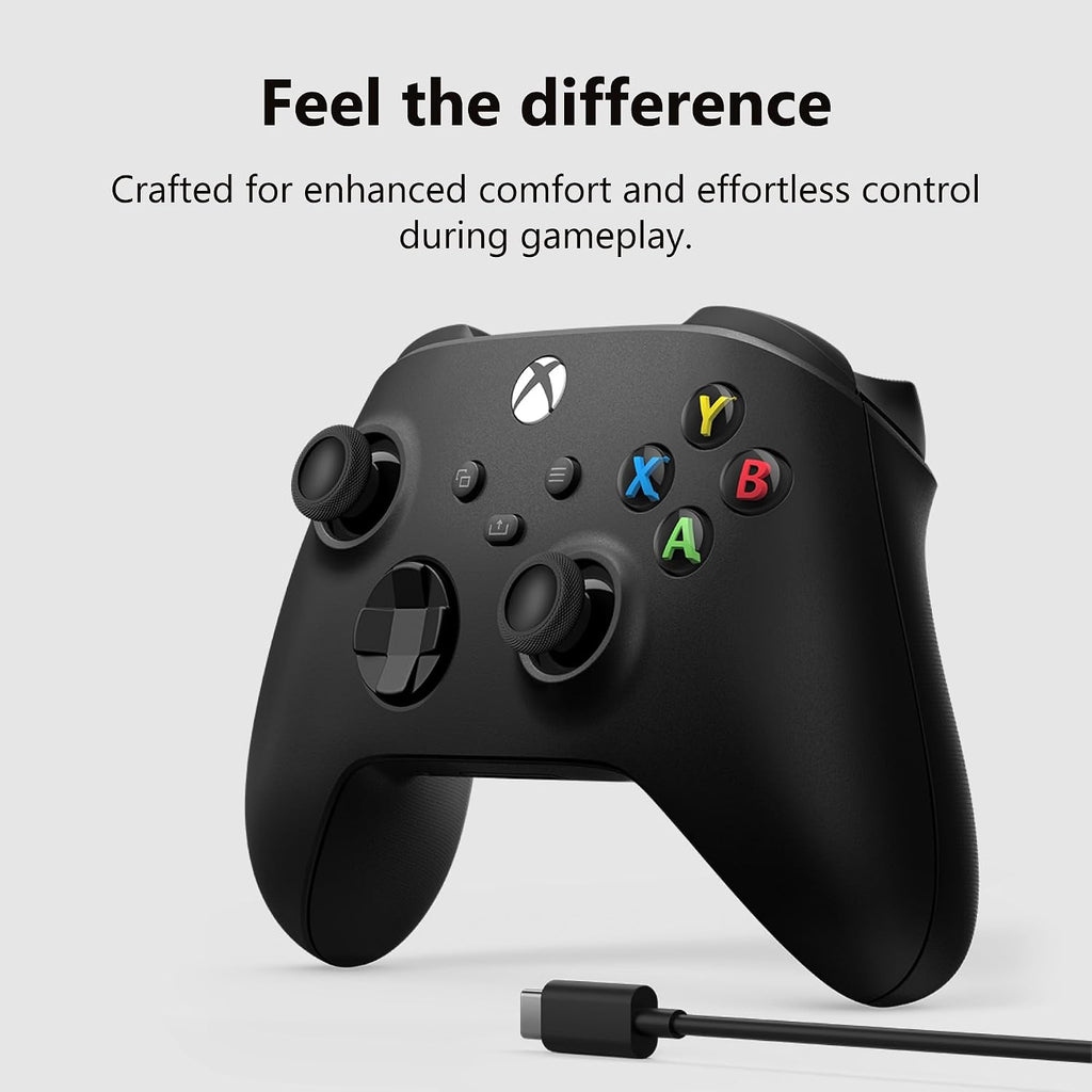 Xbox Wireless Controller, Carbon Black - Detail view