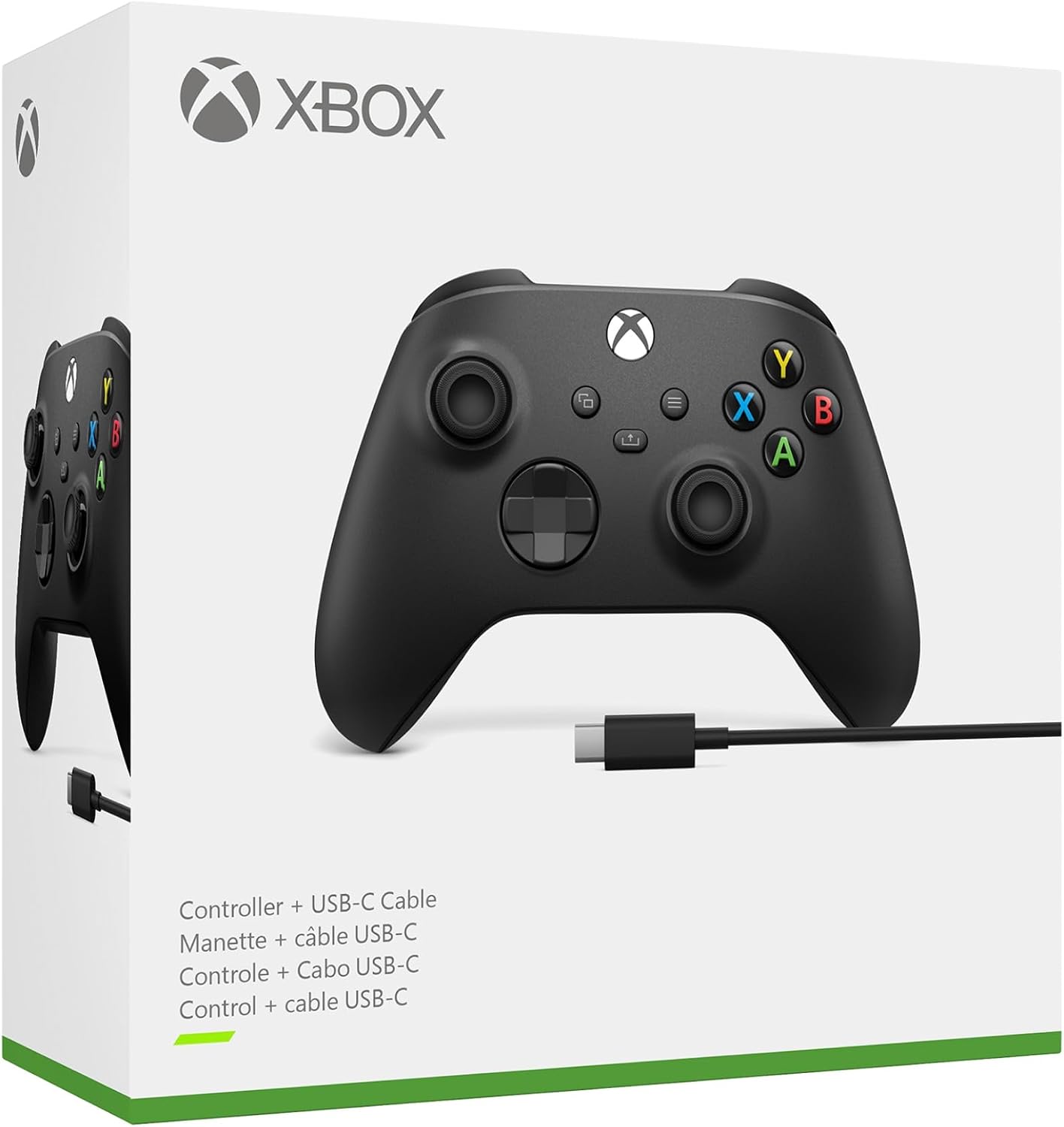 Xbox Wireless Controller, Carbon Black - Packaging