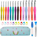 Yarniss Crochet Hook Set, 14 Sizes 2mm-10mm