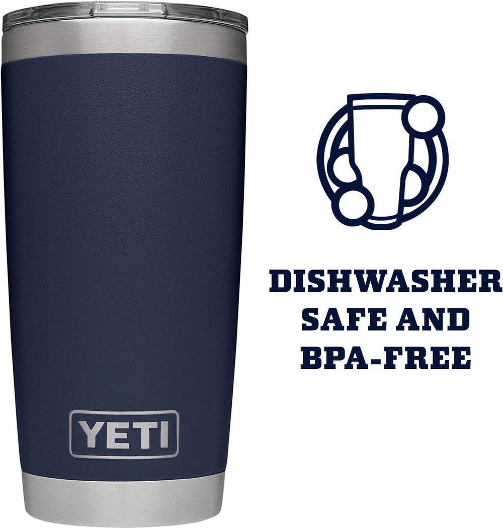 YETI Rambler 20 oz Vacuum Insulated Tumbler - Close-up