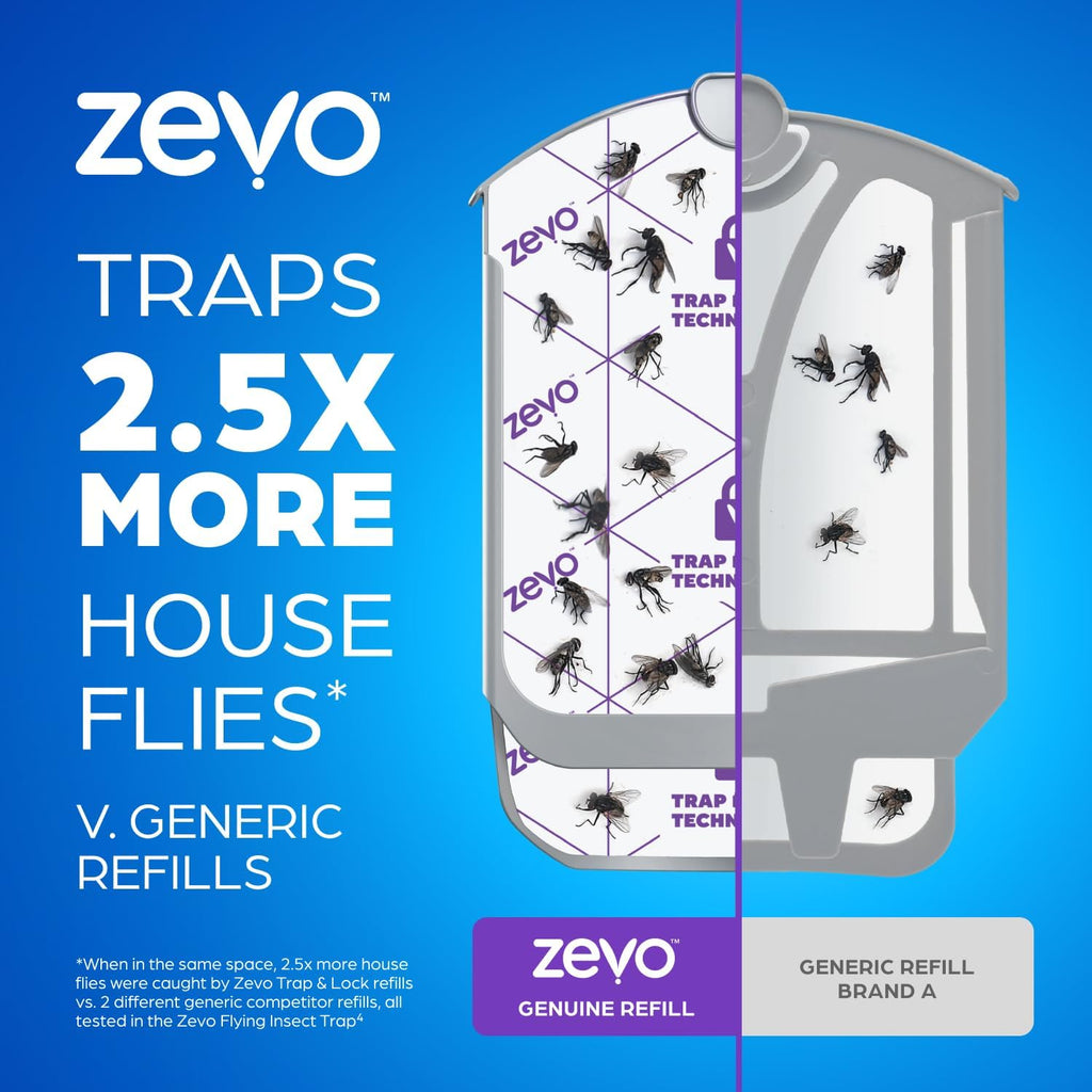 Zevo Flying Insect Trap Refill Cartridges - Alternate angle