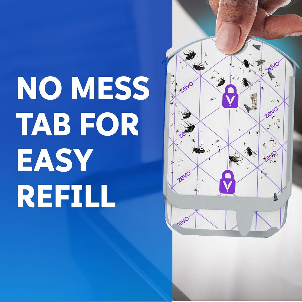 Zevo Flying Insect Trap Refill Cartridges - In use