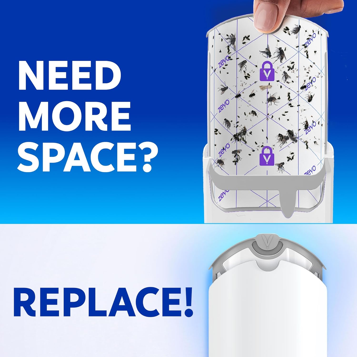 Zevo Flying Insect Trap Refill Cartridges - Packaging