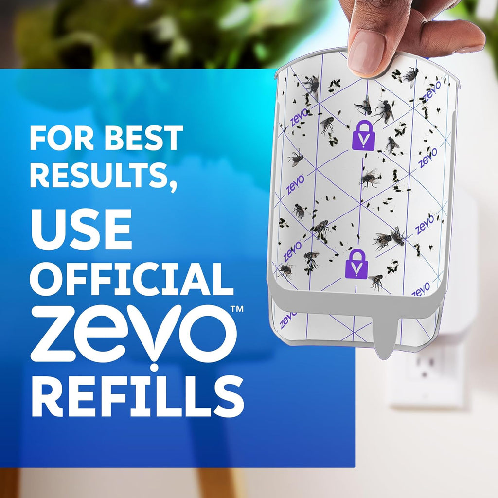 Zevo Flying Insect Trap, Plug-in Indoor Fly Trap - Close-up